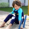 fashion ghost eye blue boy sunsuit swimwear