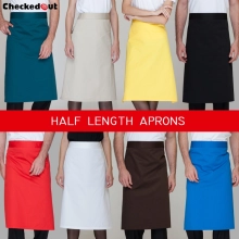 classic half length high quality chef aprons