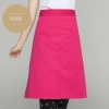 classic half length high quality chef aprons Color Rose
