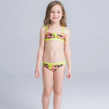 fashion camouflage stripes girl bikini swimwear