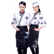 high quality sushi food service waiter shirt jacket