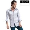 fashion casual Imitation silk men shirt