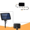water proof outdoor solar led lamp string G40 5w 50 lamps