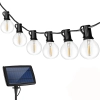water proof outdoor solar led lamp string G40 5w 50 lamps