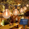 water proof outdoor solar led lamp string G40 5w 50 lamps