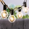 water proof outdoor solar led lamp string G40 5w 50 lamps