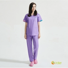 2022 Europe medical care beauty salon  nurse scrubs suits jacket pant work uniform