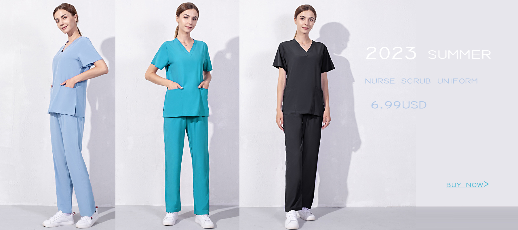 summer thin fabric fast dry beauty salon work uniform hospital scubs workwear