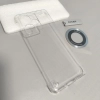Transparent Borderless Phone Case for Redmi Note 13 Pro+ - Minimalist Premium Hard Shell