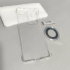 Transparent Borderless Phone Case for Redmi Note 13 Pro+ - Minimalist Premium Hard Shell