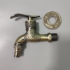 old style Europe Spain hot sale fish design alloy metal basin tap washing machine adater faucet