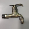 old style Europe Spain hot sale fish design alloy metal basin tap washing machine adater faucet