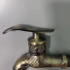 old style Europe Spain hot sale fish design alloy metal basin tap washing machine adater faucet