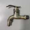 old style Europe Spain hot sale fish design alloy metal basin tap washing machine adater faucet