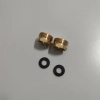 brass material Male G1/2 to Femal G3/8 pipe connector host adapter converter