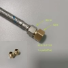 brass material Male G1/2 to Femal G3/8 pipe connector host adapter converter