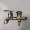 multiple purpose vintage old style dragon pattern 1 in 2 out household faucet