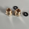 discount brass Male United State 9/16-24 UNEF   to  Female G3/8  connector host adapter converter