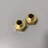 customized pipe connector OEM factory Copper Male United State 9/16-24 UNEF   to  Female G1/2 Chinese Standard  connector hose adapter converter