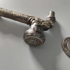 S style handle hot sale bronze color retro dragon pattern metal garden farm tap washing machine faucet