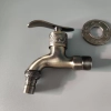 Chinese  alloy metal sink tap distress solid color washing machine adapter faucet