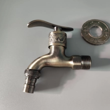 bronze color alloy metal meterial basin household sink tap distress solid color washing machine adapter faucet