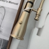 Matte Gold household brass body kitchen Faucet sink tap