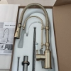 Matte Gold household brass body kitchen Faucet sink tap