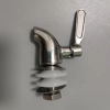 16mm glossy 304 stainless steel  food grade faucet cask tap