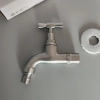 short stainless steel slow on garden faucet sink tap