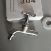 short stainless steel slow on garden faucet sink tap