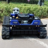 electric-powered  Unmanned Crawler-type Lawn Trimmer 360 degree rotation grass cutter