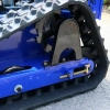 electric-powered  Unmanned Crawler-type Lawn Trimmer 360 degree rotation grass cutter
