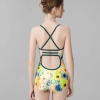 cute floral young lady swimsuit swimwear one-piece bikini