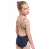 lovely cute good fabric one piece kid girl bikini training swimwear