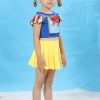 Cartoon characters snow white two-piece child girl swimwear