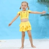 Cartoon characters snow white two-piece child girl swimwear Color color 1