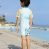 unisex cartoon boy swimsuit  girl swimwear two-piece swimsuit for boy