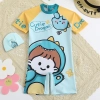unisex cartoon boy swimsuit  girl swimwear two-piece swimsuit for boy