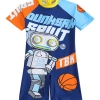 good quality cartoon boy swimsuit swimwear two-piece swimsuit for boy Color color 2