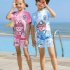 candy cartoon boy/girl swimwear one-piece swimsuit for boy