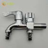 factory supplier  DN15 fast on faucet 2H dual outlets water tap