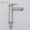 single cold water taphole 304 stainless steel basin faucet lavatory water tap discount