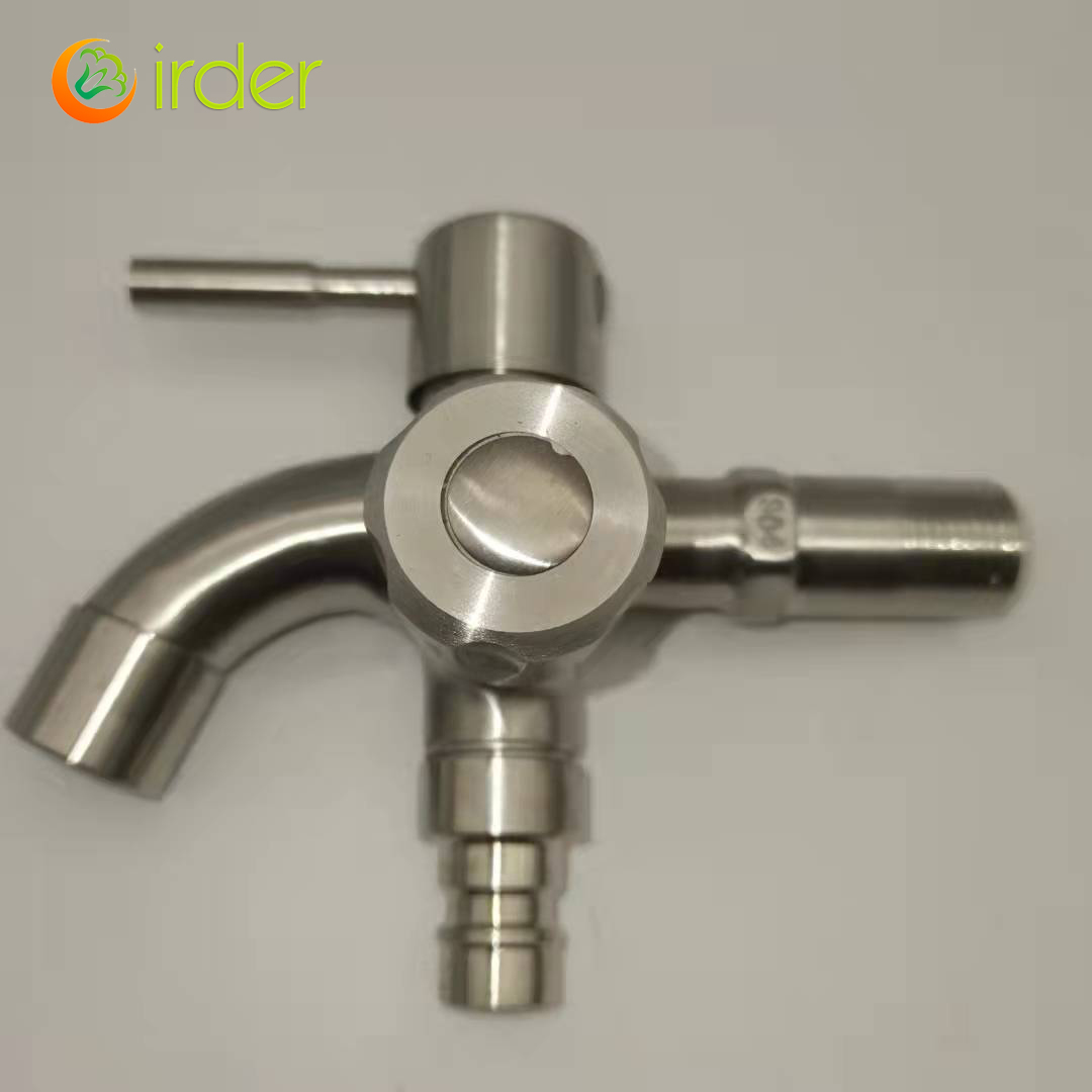 good quality stainless steel SUS304 fast on water tap faucet weighten 1in 2out