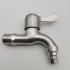 simple 1/2inch DN15 stainless steel home decoration washing machine water tap faucet buy from factory