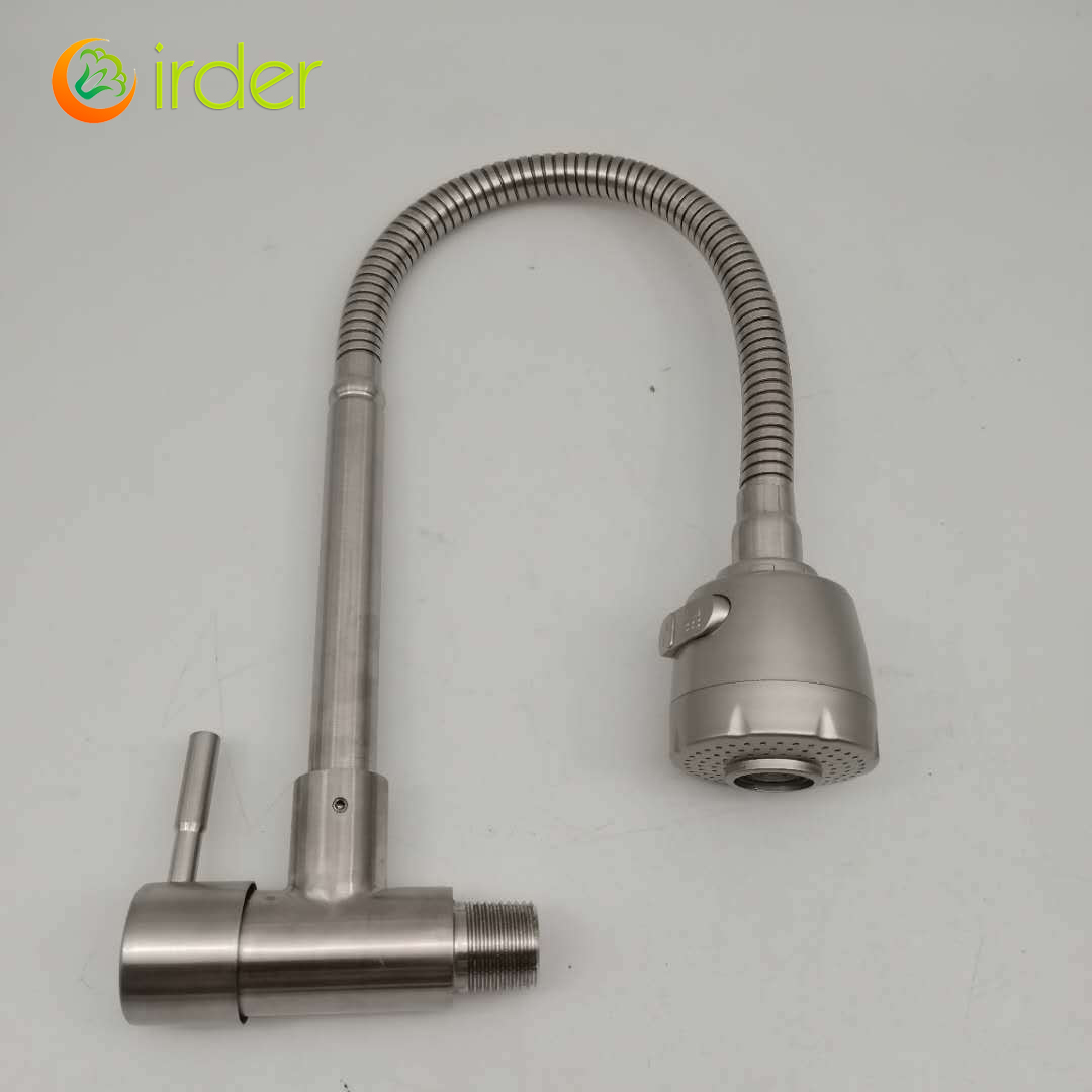 new design stainless steel wall mounted hotel restaurant kitchen lavatory hot/cold water mixer shower faucet water tap CF2617