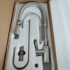 Europe G1/2 upgrade chrome color dual outlets household kithen faucet