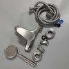 heavy sus 304 stainless steel lead free household restaurant bathroom shower fauct bathtub hot cold water mixer tap