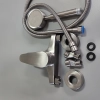 heavy sus 304 stainless steel lead free household restaurant bathroom shower fauct bathtub hot cold water mixer tap
