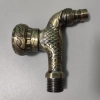 round handler retro European old style fish home garden fast on tap faucet